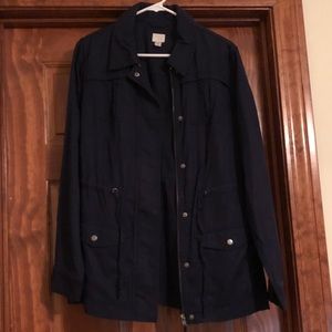 Dark navy blue jacket from Target.